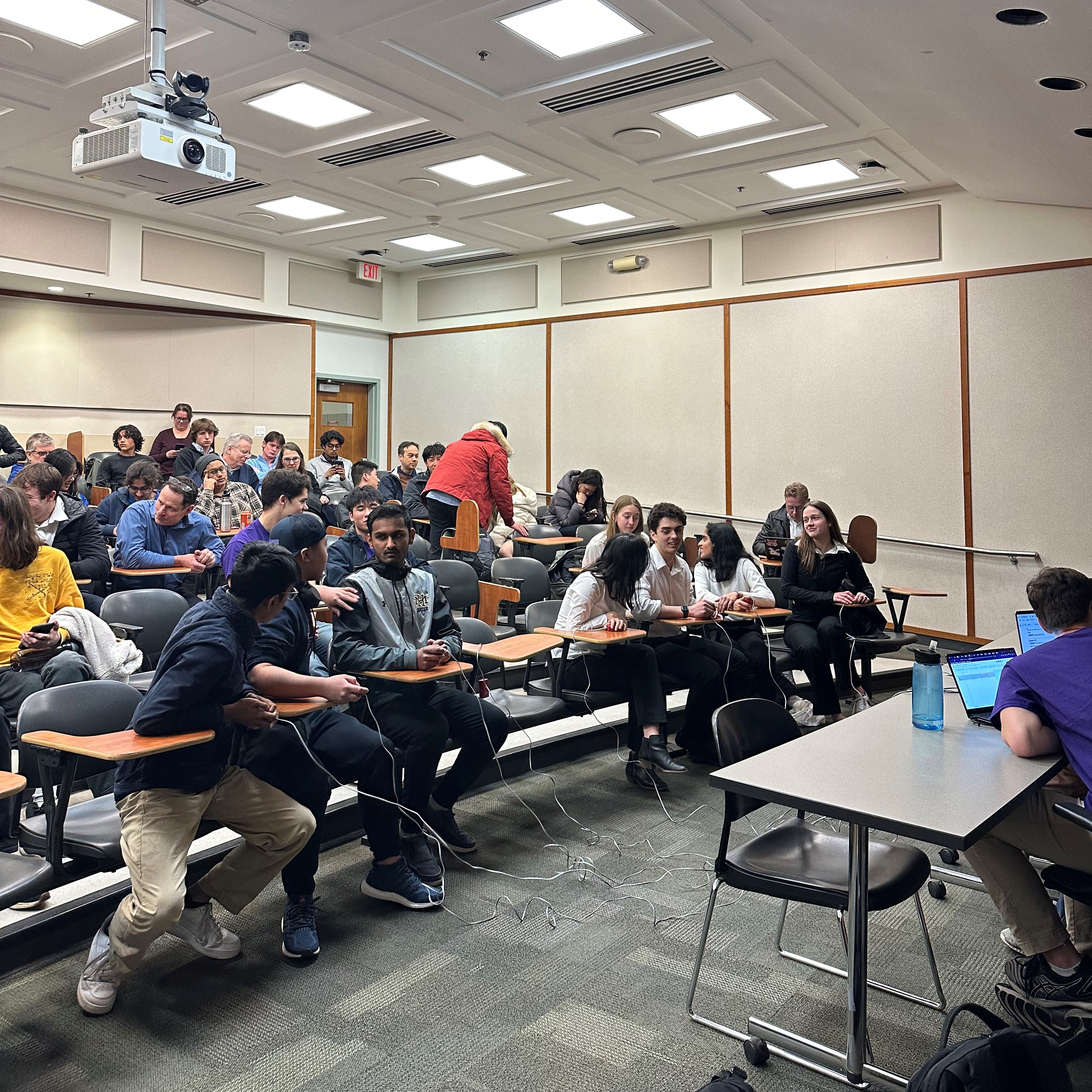 Teams compete in the tournament final.